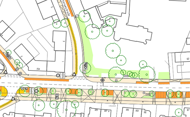 Sanatoriumstrasse - Bestand